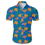 New York Knicks Hawaiian Shirt Small Flowers