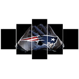 New England Patriots Wall Art Gloves For Living Room Wall Decor