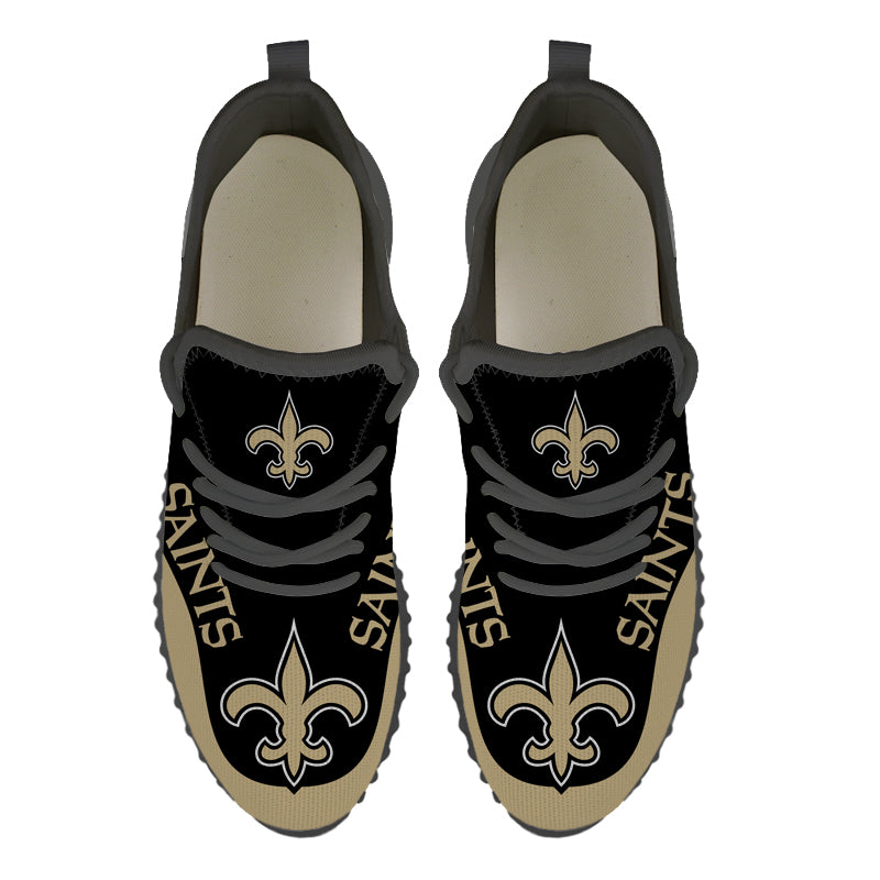 25 SALE OFF New Orleans Saints Sneakers Big Logo Yeezy Shoes 4 Fan Shop