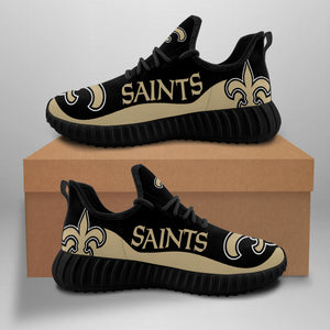 New Orleans Saints Sneakers Big Logo Yeezy Shoes