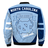 20% OFF Men's North Carolina Tar Heels Jacket 3D Printed Plus Size 4XL 5XL