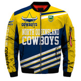 North Queensland Cowboys Jacket 3D Full-zip Jackets
