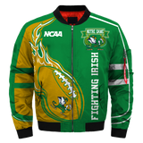 20% OFF Men's Notre Dame Fighting Irish Jacket 3D Printed Plus Size 4XL 5XL