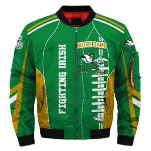 20% OFF The Best Notre Dame Fighting Irish Men's Jacket For Sale