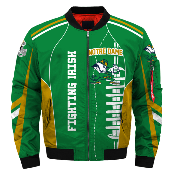 20% OFF The Best Notre Dame Fighting Irish Men's Jacket For Sale