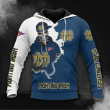 Buy Notre Dame Fighting Irish Skull Hoodies - Get 20% OFF Now