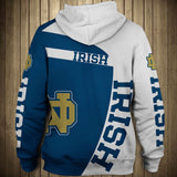 Up To 20% OFF Notre Dame Fighting Irish Zip Up Hoodie 3D