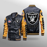 Oakland Raiders Leather Jacket