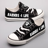 Oakland Raiders Women's Shoes - Raider 4 Life