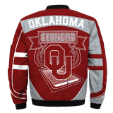 20% OFF Men's Oklahoma Sooners Jacket 3D Printed Plus Size 4XL 5XL