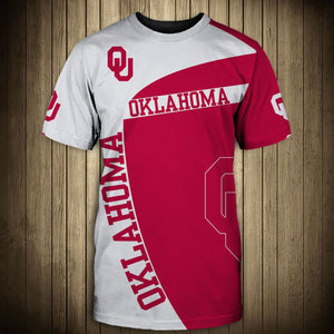 20% SALE OFF Oklahoma Sooners T shirt Mens 3D