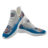 Oklahoma City Thunder Sneakers Big Logo Yeezy Shoes