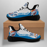 Oklahoma City Thunder Sneakers Big Logo Yeezy Shoes
