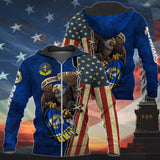 20% OFF One Nation Under God Los Angeles Rams Hoodie Full Zip Hoodies