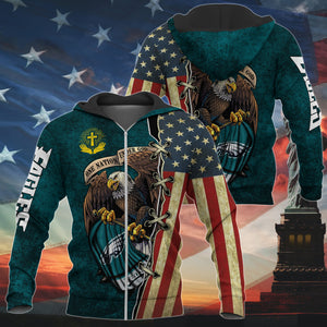 20% OFF One Nation Under God Philadelphia Eagles Hoodie Full Zip Hoodies