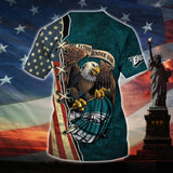 15% OFF One Nation Under God Philadelphia Eagles Tee shirt