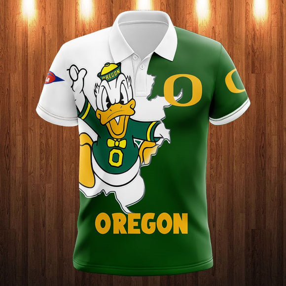 18% OFF Oregon Ducks Polo Shirt Cheap For Men