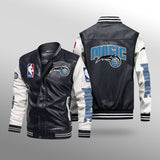 Orlando Magic Leather Jacket