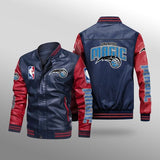 Orlando Magic Leather Jacket