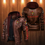 Ottawa Senators Leather Jacket With Hood