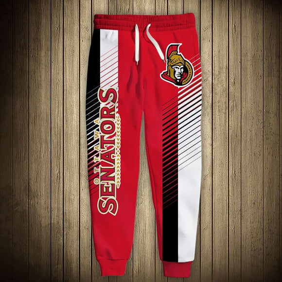 Ottawa Senators Sweatpants 3D Print
