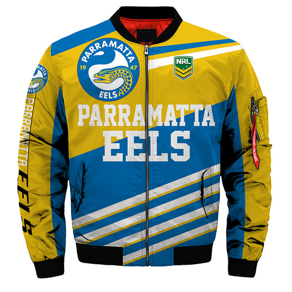 Parramatta Eels Jacket 3D Full-zip Jackets