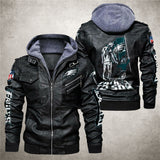 Philadelphia Eagles Leather Jacket From Father To Son