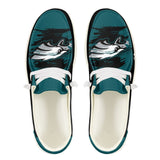 Philadelphia Eagles Moccasin Slippers - Hey Dude Shoes Style