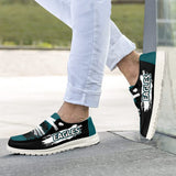 Philadelphia Eagles Moccasin Slippers - Hey Dude Shoes Style