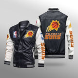 Phoenix Suns Leather Jacket