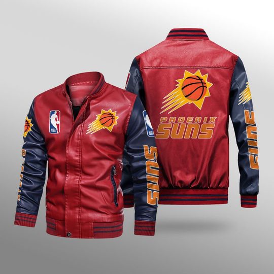 Phoenix Suns Leather Jacket