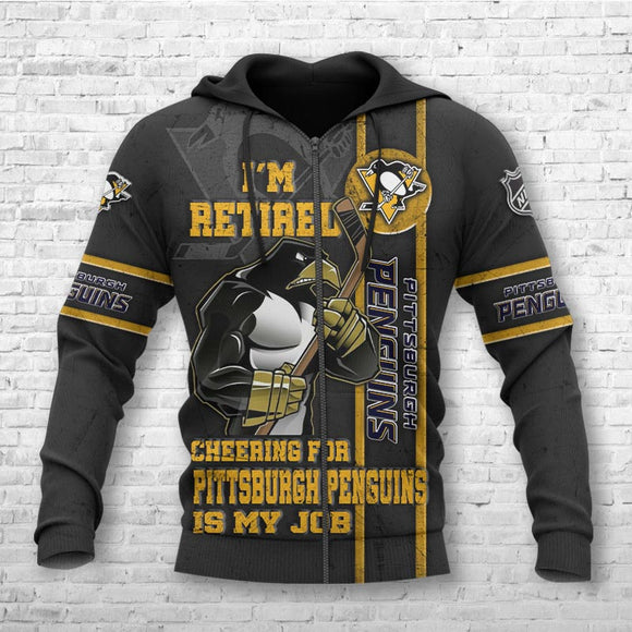 20% SALE OFF Pittsburgh Penguins Hoodies Cheap I'm Retired