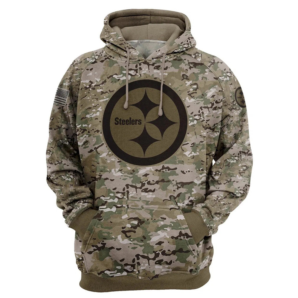 Pittsburgh Steelers NFL Special Camo Hunting Personalized Hoodie T Shirt -  Growkoc