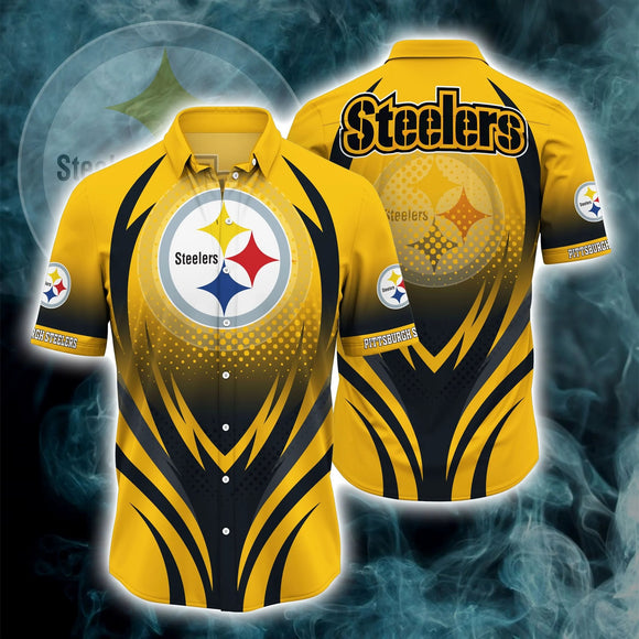 Pittsburgh Steelers Button Down Shirt 3D Print H04FS