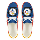 20% OFF Pittsburgh Steelers Moccasin Slippers - Hey Dude Shoes Style