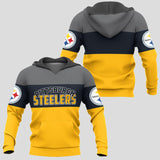 20% OFF Pittsburgh Steelers Zip Up Hoodies Extreme Pullover Hoodie 3D
