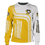 Pittsburgh Penguins Crewneck Sweatshirt 3D Long Sleeve