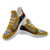 Pittsburgh Steelers Sneakers Big Logo Yeezy Shoes