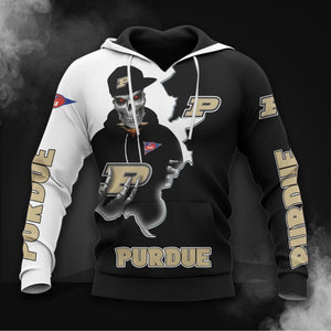 Buy Purdue Boilermakers Skull Hoodies - Get 20% OFF Now