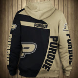 Up To 20% OFF Purdue Boilermakers Zip Up Hoodie 3D