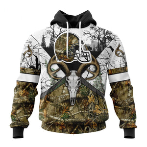 15% OFF Realtree Camo Cleveland Browns Hoodie Custom Name & Number