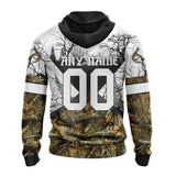 15% OFF Realtree Camo Los Angeles Chargers Hoodie Custom Name & Number