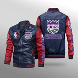 Sacramento Kings Leather Jacket