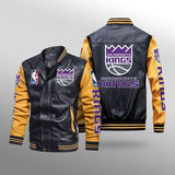 Sacramento Kings Leather Jacket