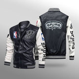 San Antonio Spurs Leather Jacket