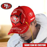 Lowest Price San Francisco 49ers Baseball Caps Custom Name