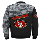 San Francisco 49ers Camo Jacket