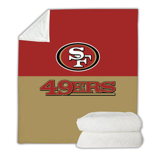 Lowest Price San Francisco 49ers Fleece Blanket For Sale