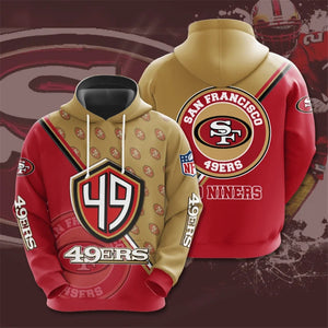 20% OFF San Francisco 49ers Hoodie Seal Motifs - Only Today