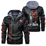 San Francisco 49ers Leather Jacket From Father To Son
